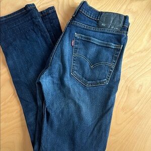 Levi's Dark Blue Denim Jeans